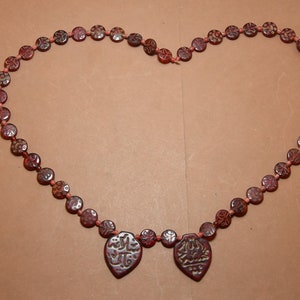 Old mauretanien Necklace Carnelian 1950s