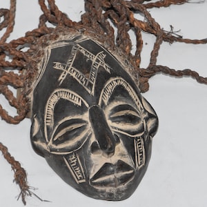 Ancient Dogon Mask , Mali , African Art , Art Gallery , Kanaga Dogon Mask