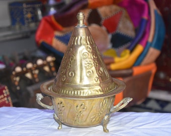 Mroccan Repoussé Copper , Moroccan Tea Set