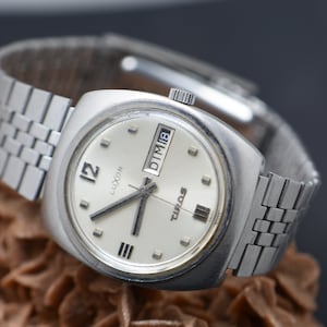 Rare Vintage Swiss Watch LUXOR TIROS Beautiful Rare Swiss Watch