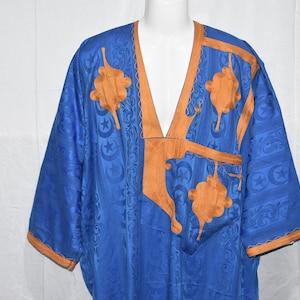 Moroccan Tuareg Dress Kaftan For Man , Sahraoui Daraa