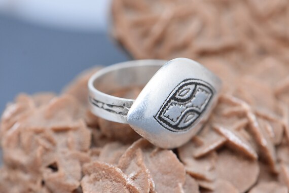 Handmade Tuareg Silver Ring: Berber Tribal Jewelry - Etsy