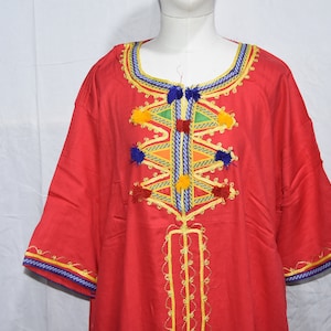 Moroccan Caftan Amazigh Clothing Cotton