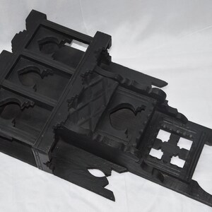 Moroccan wall Shelf Wood Handmade , Moroccan Art Wood Shelf