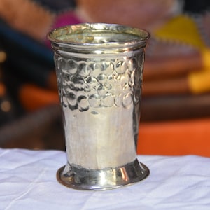 Moroccan Silver Cups , Tea Set Cups Silver , Fes Dish Silver