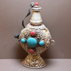 Antique Perfume Bottle Berber Morocco - 1950s