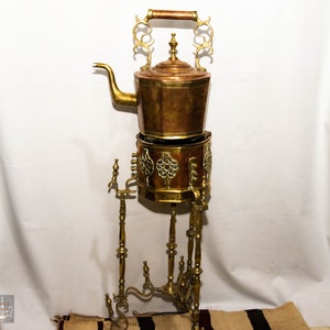 Antique Moorish Samovar Moroccan , Tea Set Moroccan Antique Moroccan samovar