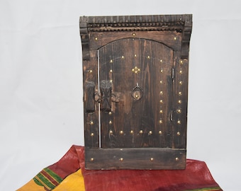 DOGON LOCK(アフリカ　ドゴン族木製ドアロック) f226ad63077b6c4c986030a5111168