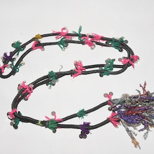 Vintage Berber Belt Lahzam , Tafilalet Belt old silk