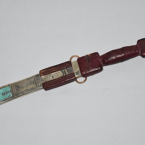 Tuareg Dagger Small , Taglia Pugnale di carta africano