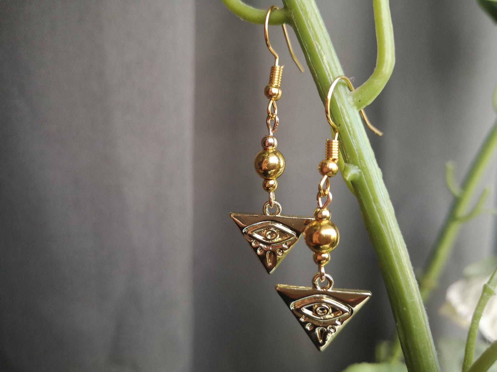 YUGIOH inspired earrings millenium puzzle milleniumspuzzle | Etsy