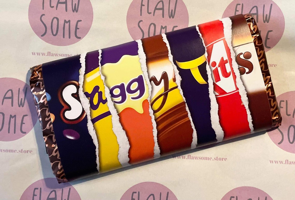 Novelty Chocolate Bar Wrappers G L Etsy