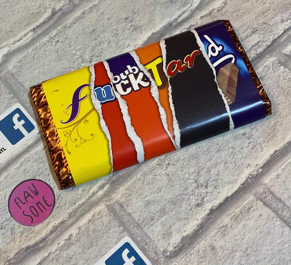 Novelty Chocolate Bar Wrappers DF Etsy