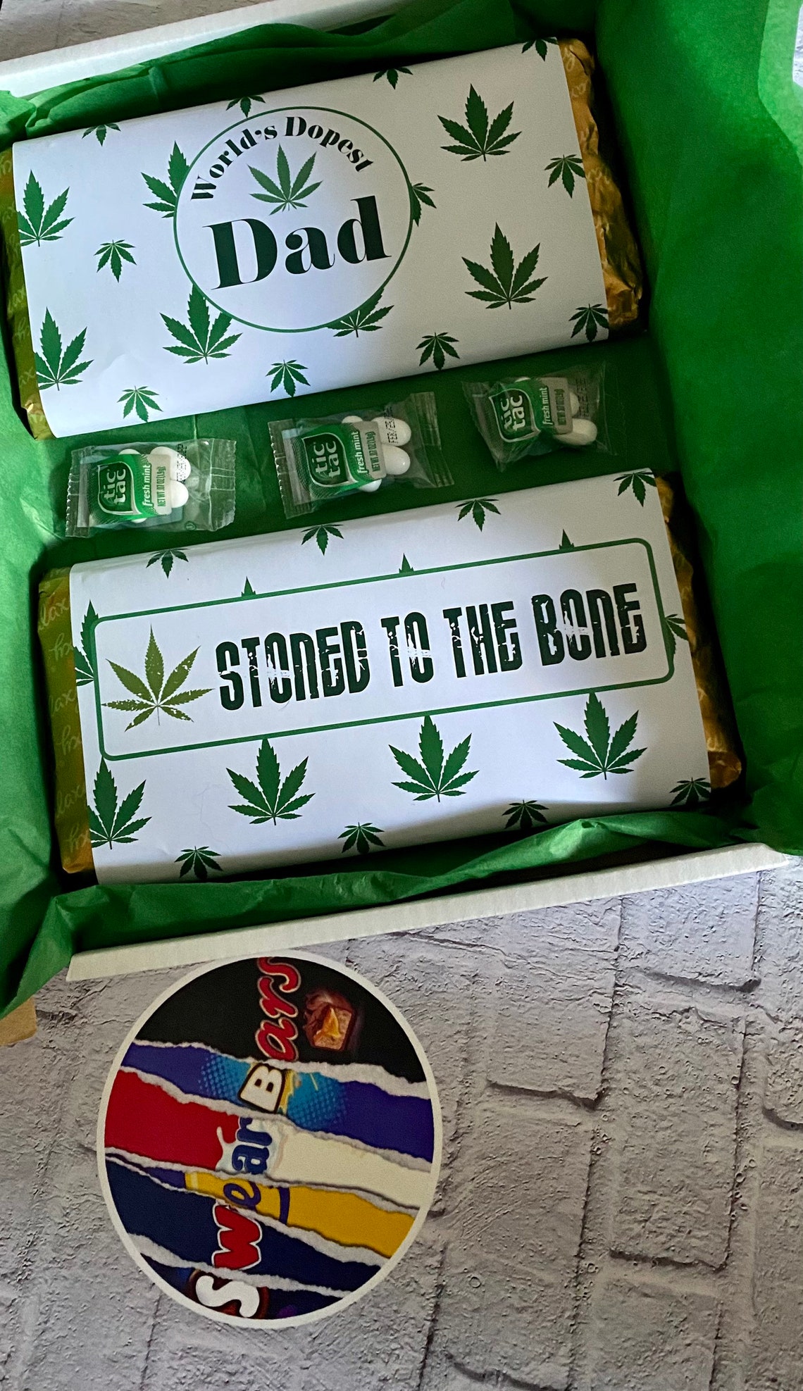 Weed/ marijuana themed gift box Etsy