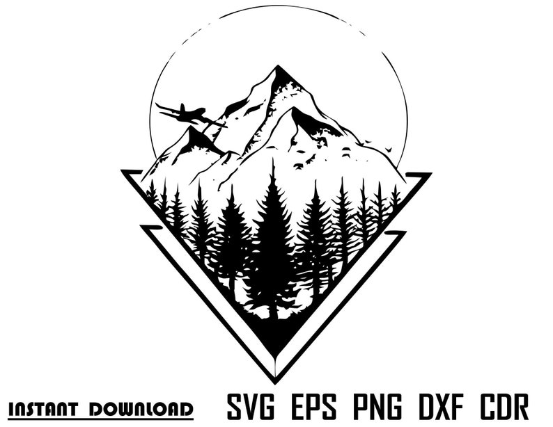 Free Free 342 Mountain Pine Svg SVG PNG EPS DXF File