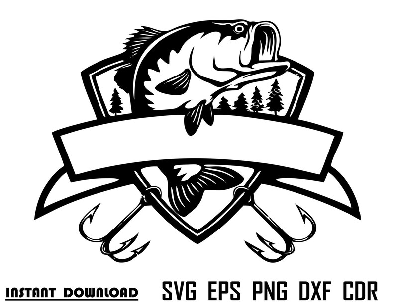 Free Free 327 Jumping Bass Fish Svg SVG PNG EPS DXF File