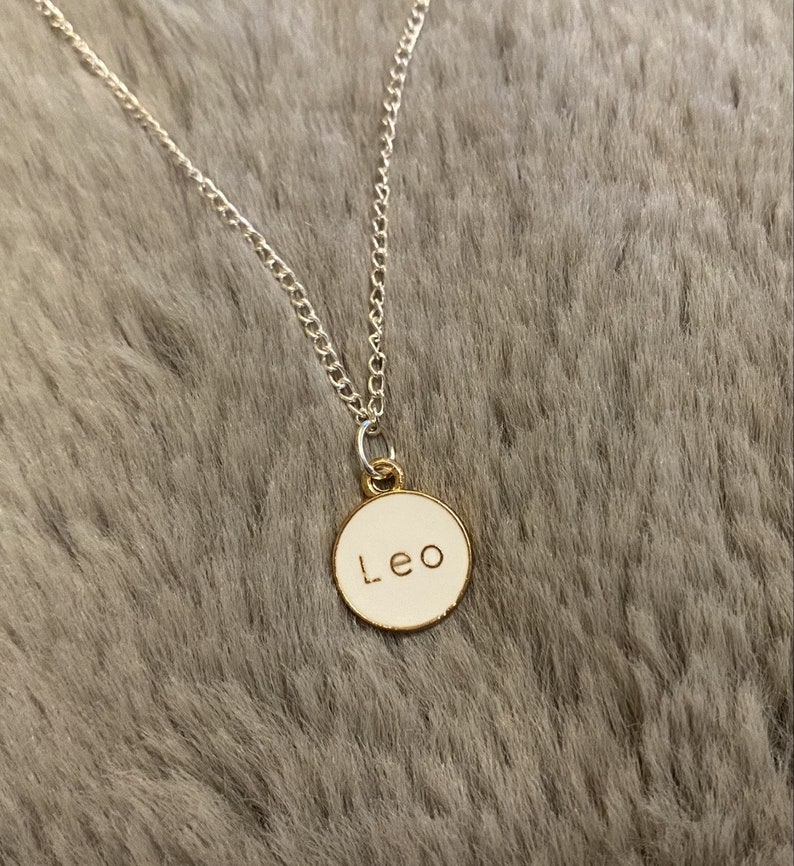 Leo Zodiac Starsign Necklace