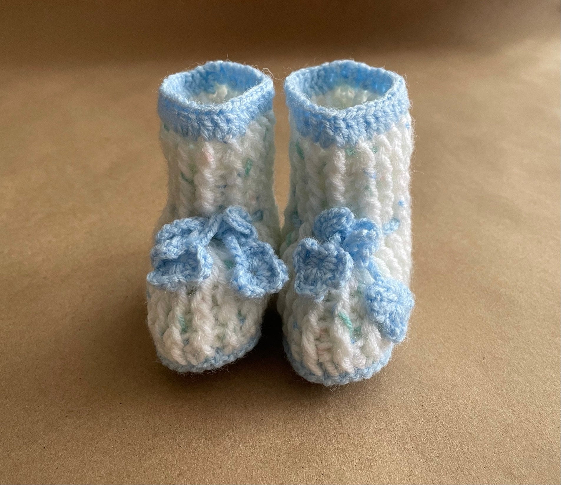 Handmade Crochet Baby Booties 36 Months Baby Shoes Baby Etsy