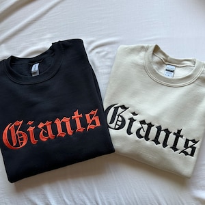 Giants Embroidered Sweatshirt