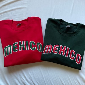 Mexico Embroidered Sweatshirt