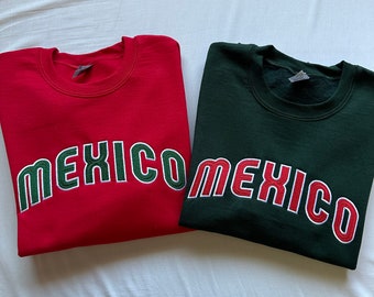 Mexico Embroidered Sweatshirt