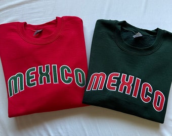 Mexico Embroidered Sweatshirt