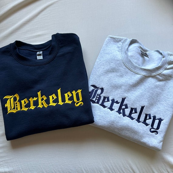 【MODERNIF】Berkeley Lettering Sweatshirt 90s Berkeley Sweatshirt University of California Sweatshirt