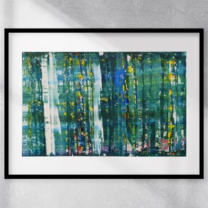 Original Abstract Oil Painting