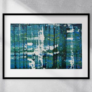 Original Abstract Oil Painting