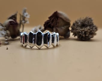 anillo de plata de ley