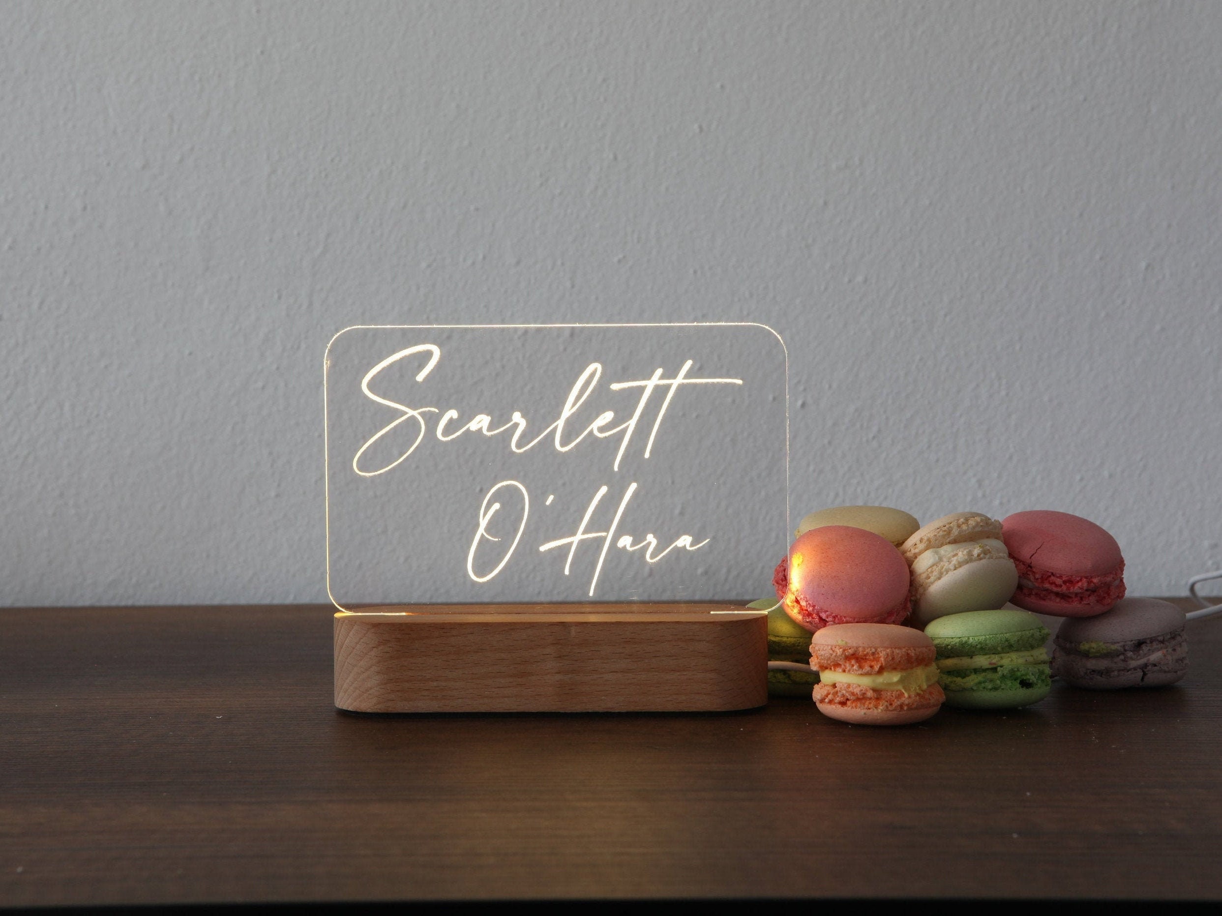 Personalized Gifts Bedroom Decor Personalized Name Plate Etsy