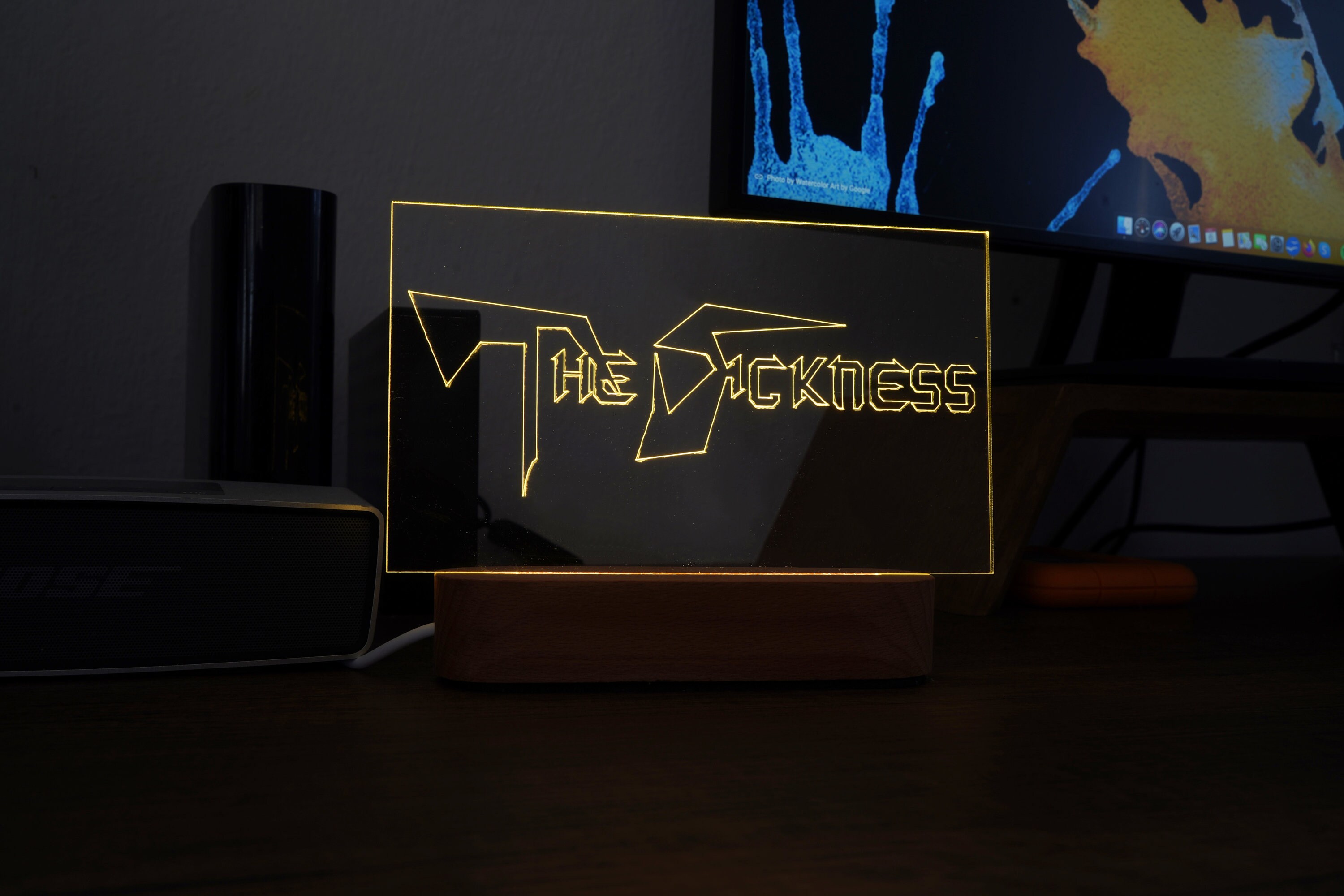 Gamer Tag Sign Gamertag Light Led Gamertag Gaming Tag Etsy