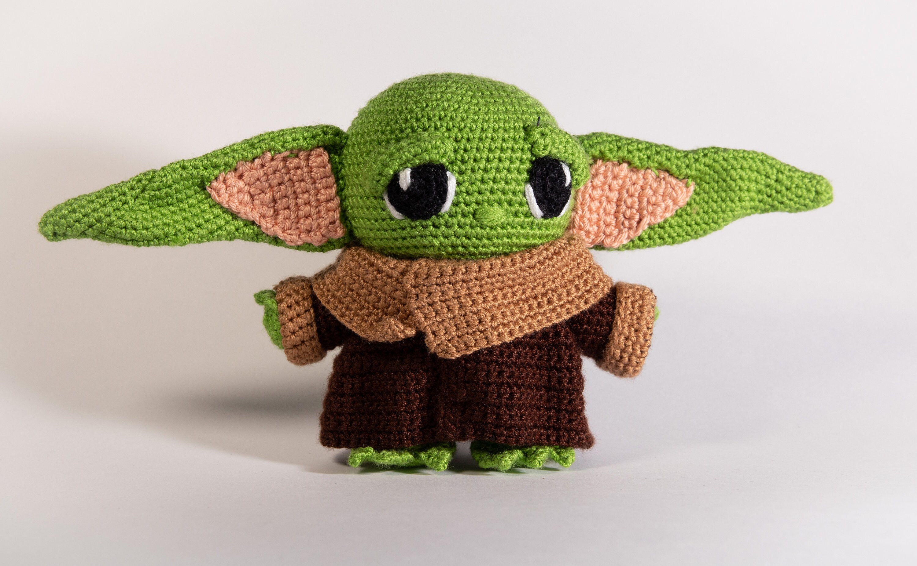 Grogu Baby Yoda Amigurumi 14 cm - Etsy España