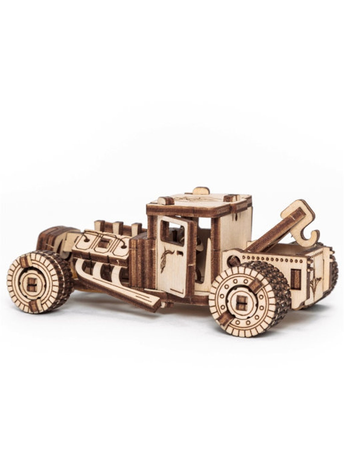 Wooden Car Kit 3D EWA 5 in 1 DIY puzzle kit Wooden Etsy