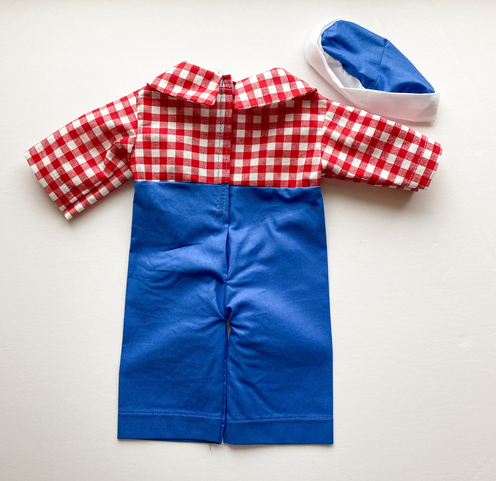 Raggedy Andy Doll Clothes, 20 Inch Doll Outfit, Raggedy Andy Outfit