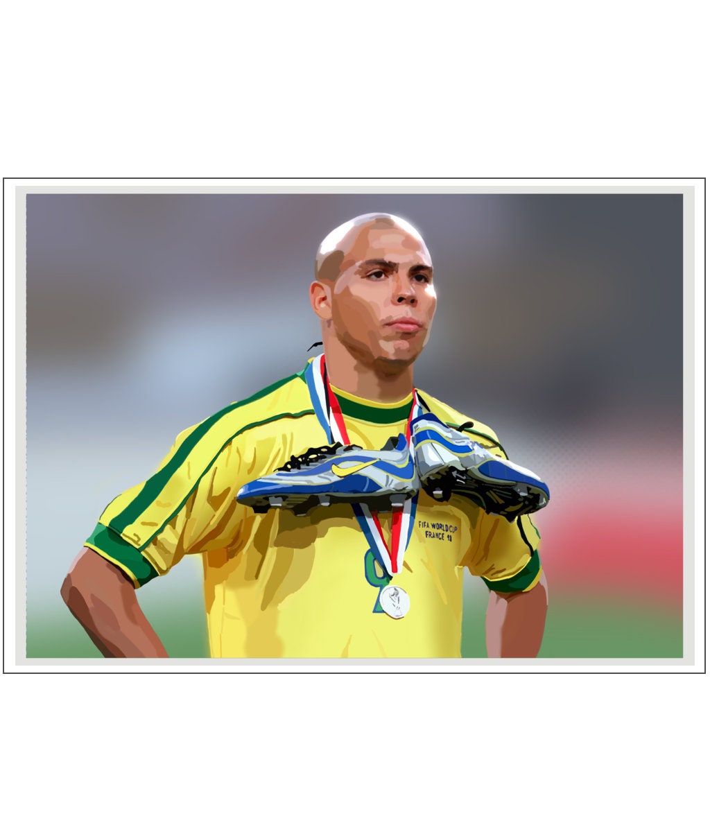 Brazil Jersey #10 Pele Home Kit Nike XL Shirt Football Trikot Brasil Soccer
