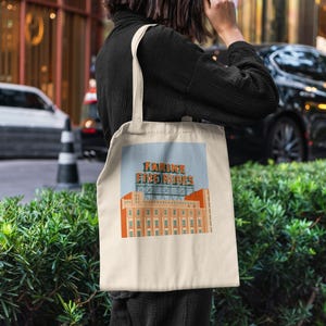 Montreal Tote Bag: Farine Five Roses, Retro Travel Souvenir