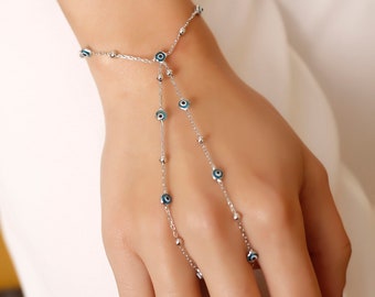 COOLSTEELANDBEYOND Bracciale a Catena con Perle Color Oro per Donna