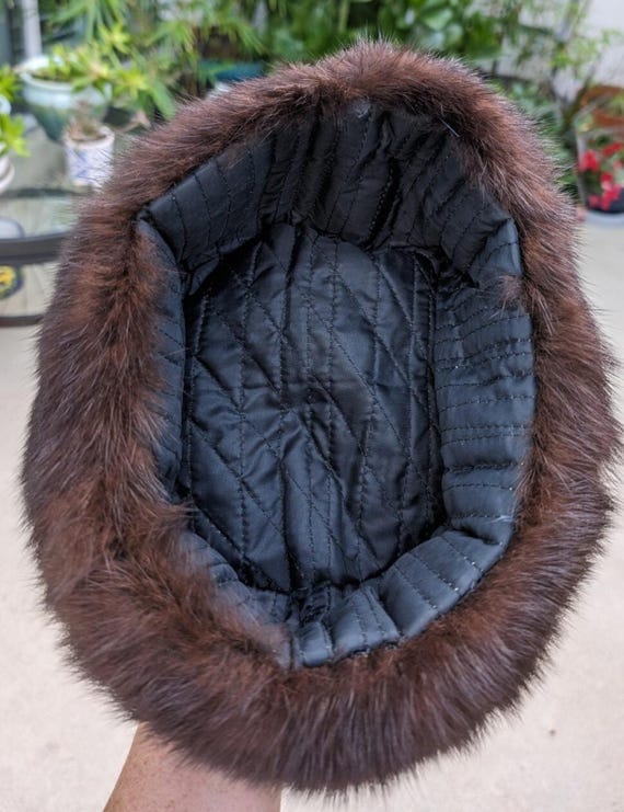 ヴィンテージ ミンク帽子 ヴィンテージ ミンク帽子