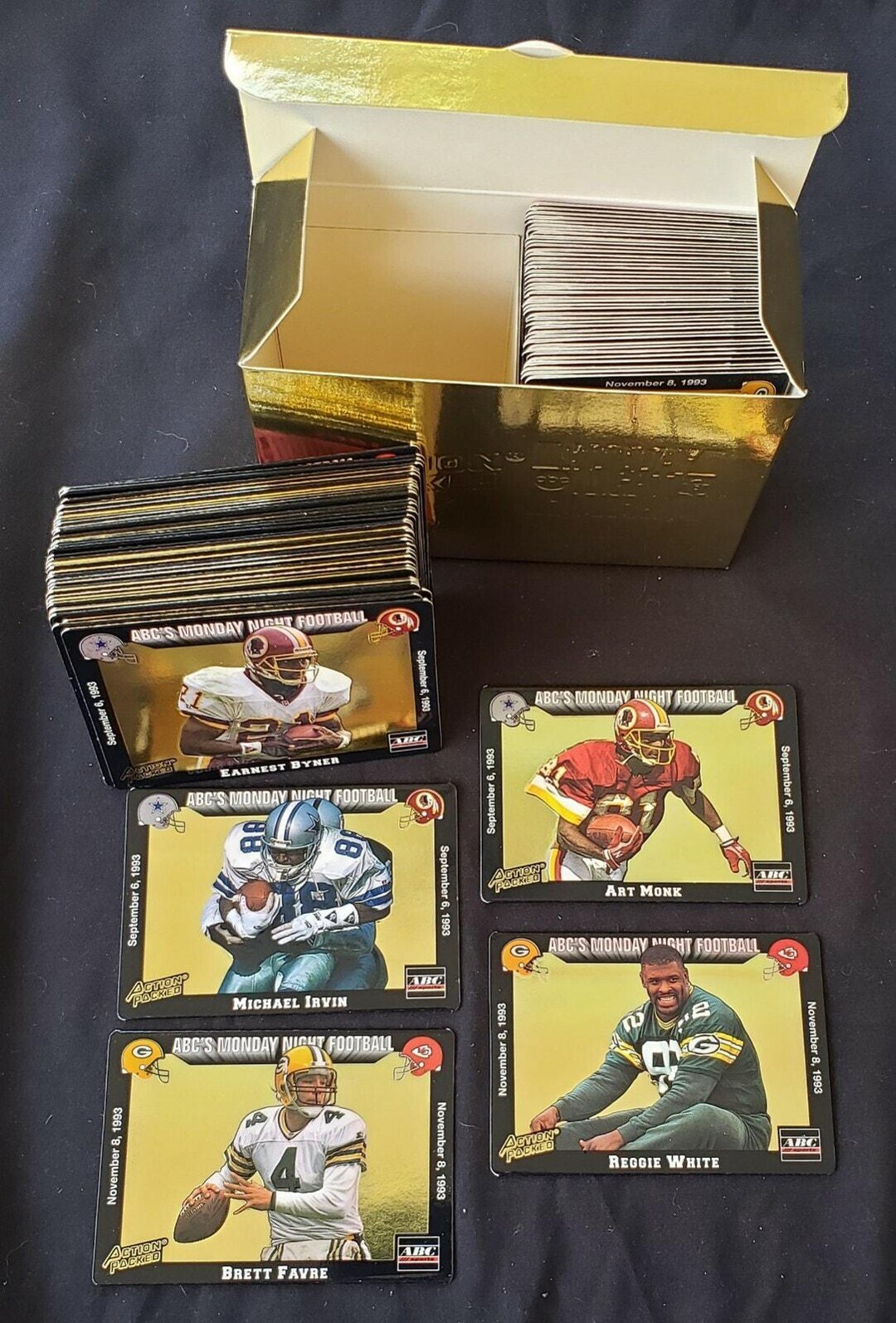 Action Packed ABC Monday Night Football Premier 1993 Ed 81 Card