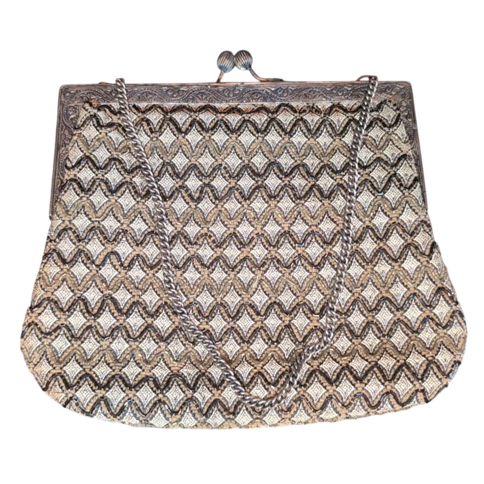 Vintage Christiana Beaded Shoulder Bag - Etsy