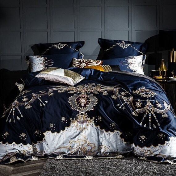 1000TC Egyptian Cotton Embroidery 