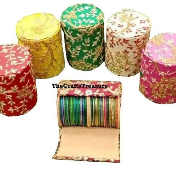 Lot Of 5 To 100 Jewelry Box, Bangle Box, Wedding Favor, Bangle Box, Wedding Gift, Birthday Gift, Gift Box, Indian Bridesmaid Box Return Gift