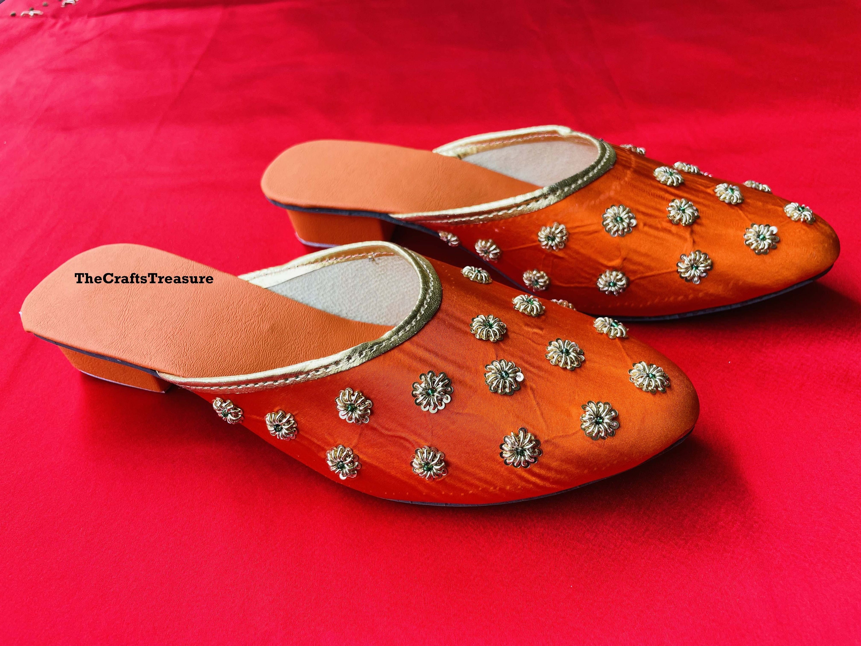 Traditionele Slippers Rajasthani Jutti Mannen Slippers Flip Flop Jaipuri Slippers Schoenen Herenschoenen Juttis en mojaris Indian Slippers Brown Slippers 
