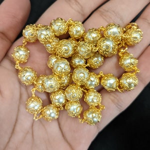 20&quot; India gold plated pearl chain/pearl necklace/women pearl necklace/chain for locket/dainty pearl necklace/kids necklace/pearl set for her