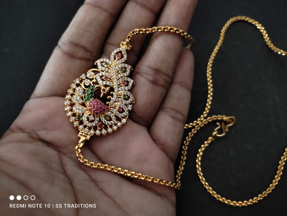 South Indian Manglasutra Chain Kempu 