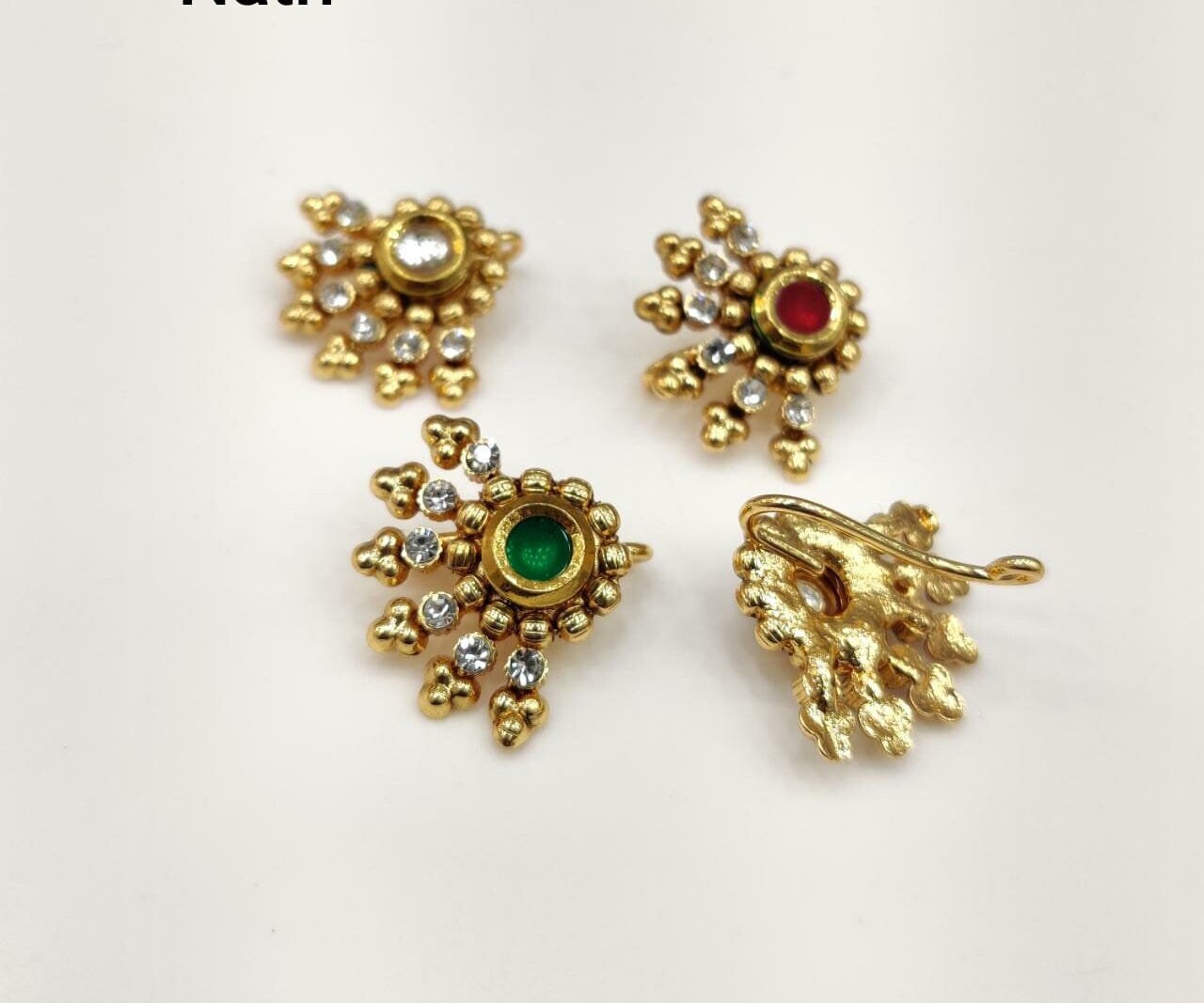 Indian Bahubali Bollywood Ethnic Silver Oxidized Chain tikka Jhumka  Earrings M-2 | eBay