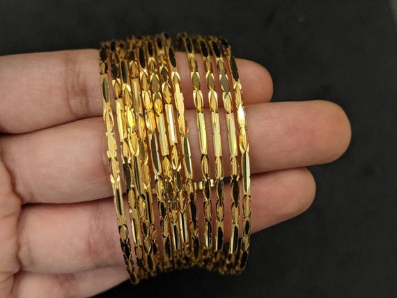 Bangle weight gold deals