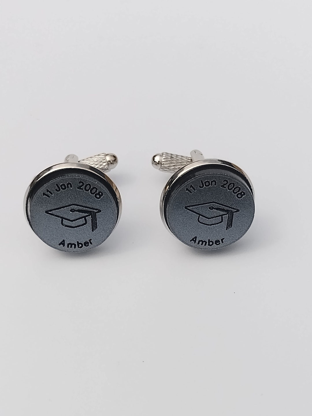 Degree Graduation Cufflinks; Gift for Scholar or Student; Jewellery ...