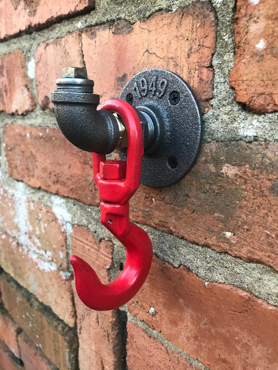 Wall Mounted Coat Hook, Industrial Pipe Wall Hook